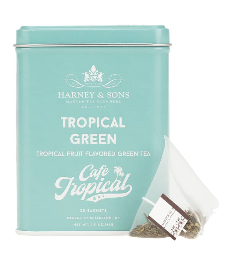 Special-TropicalGreen ชาเขียว แบบกระป๋อง 20 ซองผ้า