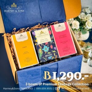 3 Boxes of Premium Teabbags Collection
