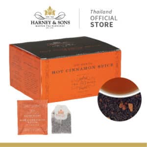 Food Service Teabags-HotCinnamonSpice ชาดำ แบบกล่อง 50 ซองกระดาษ